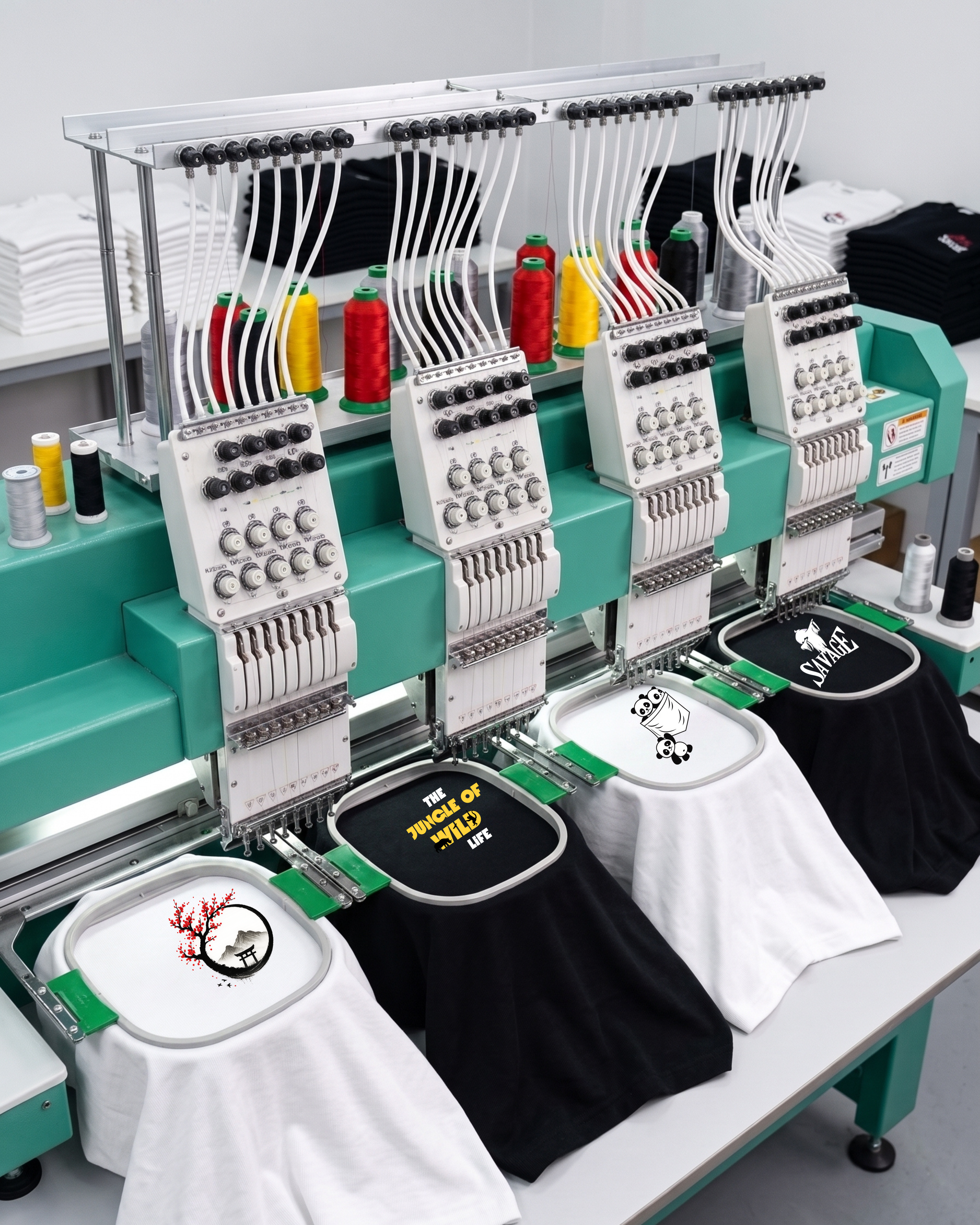 Embroidery T-SHIRTS