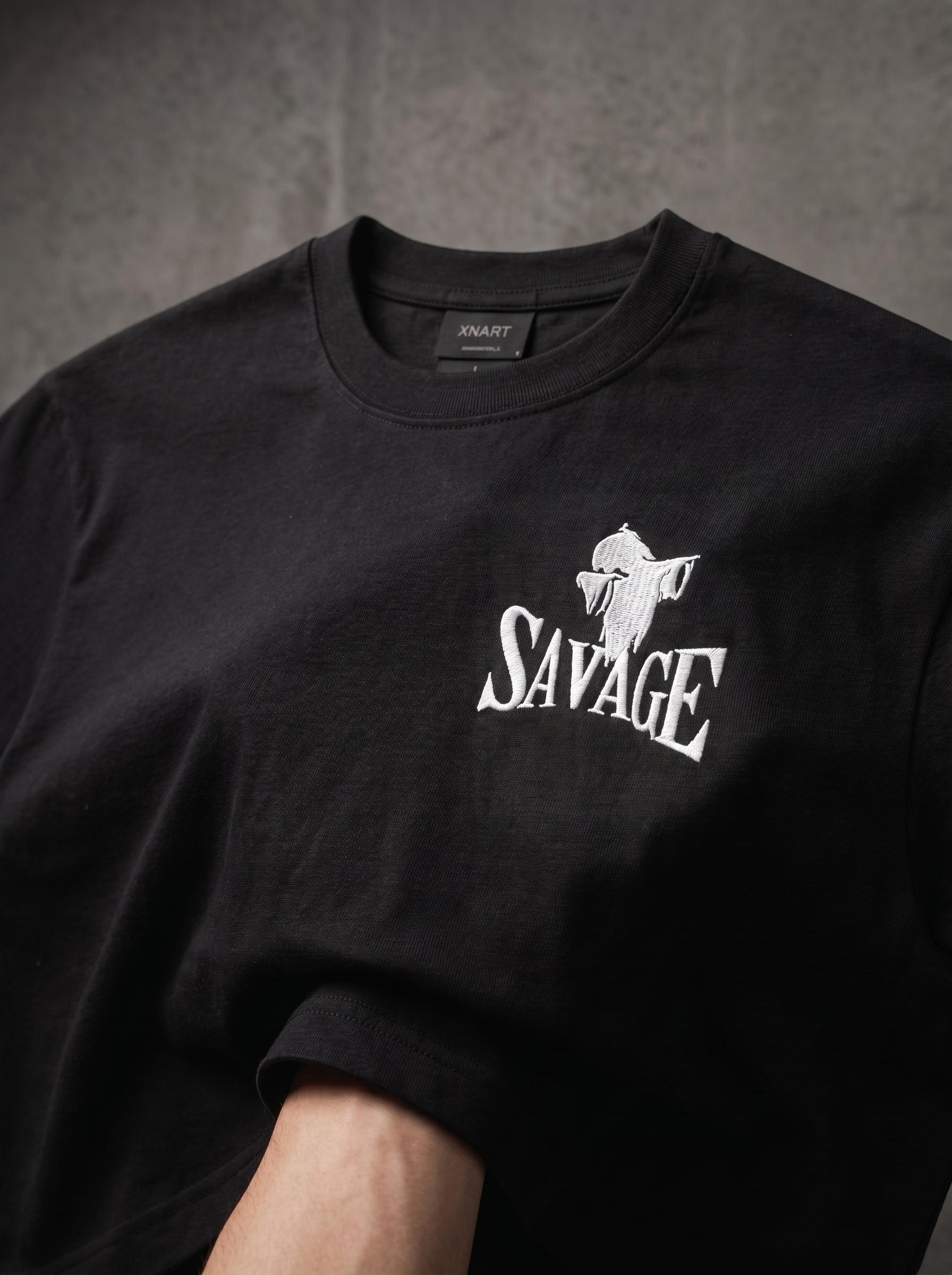 Savage Embroidery T shirt