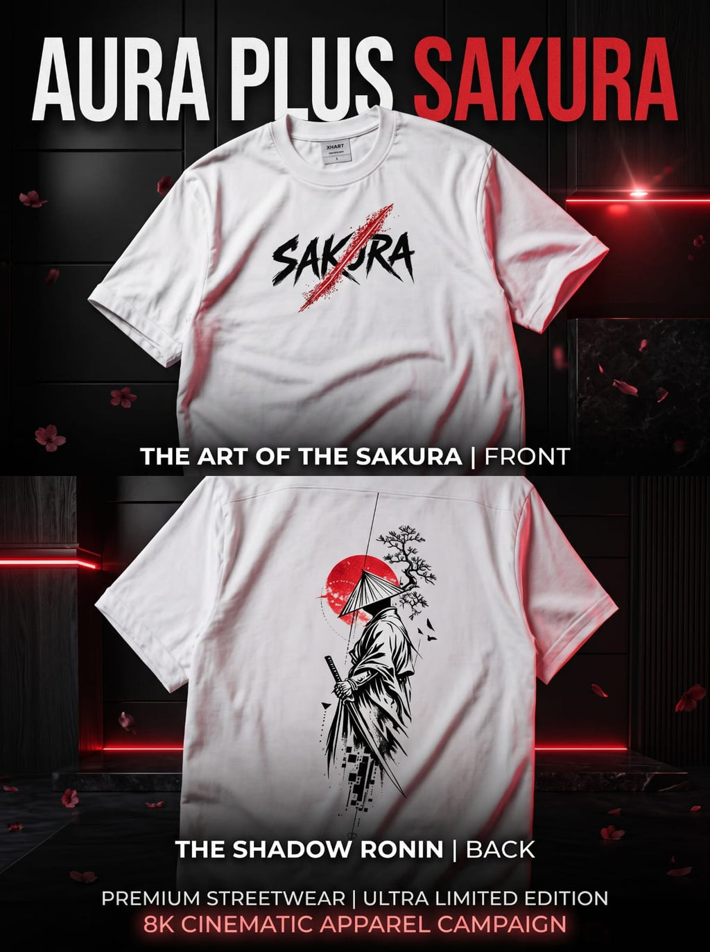 SAKURA Printing T-Shirt