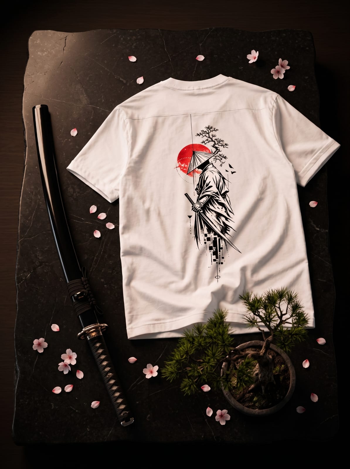 SAKURA Printing T-Shirt