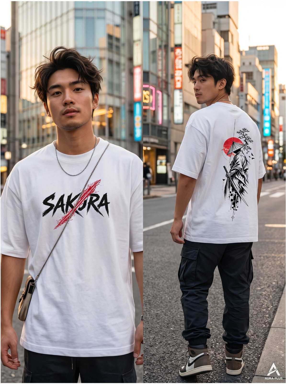 SAKURA Printing T-Shirt
