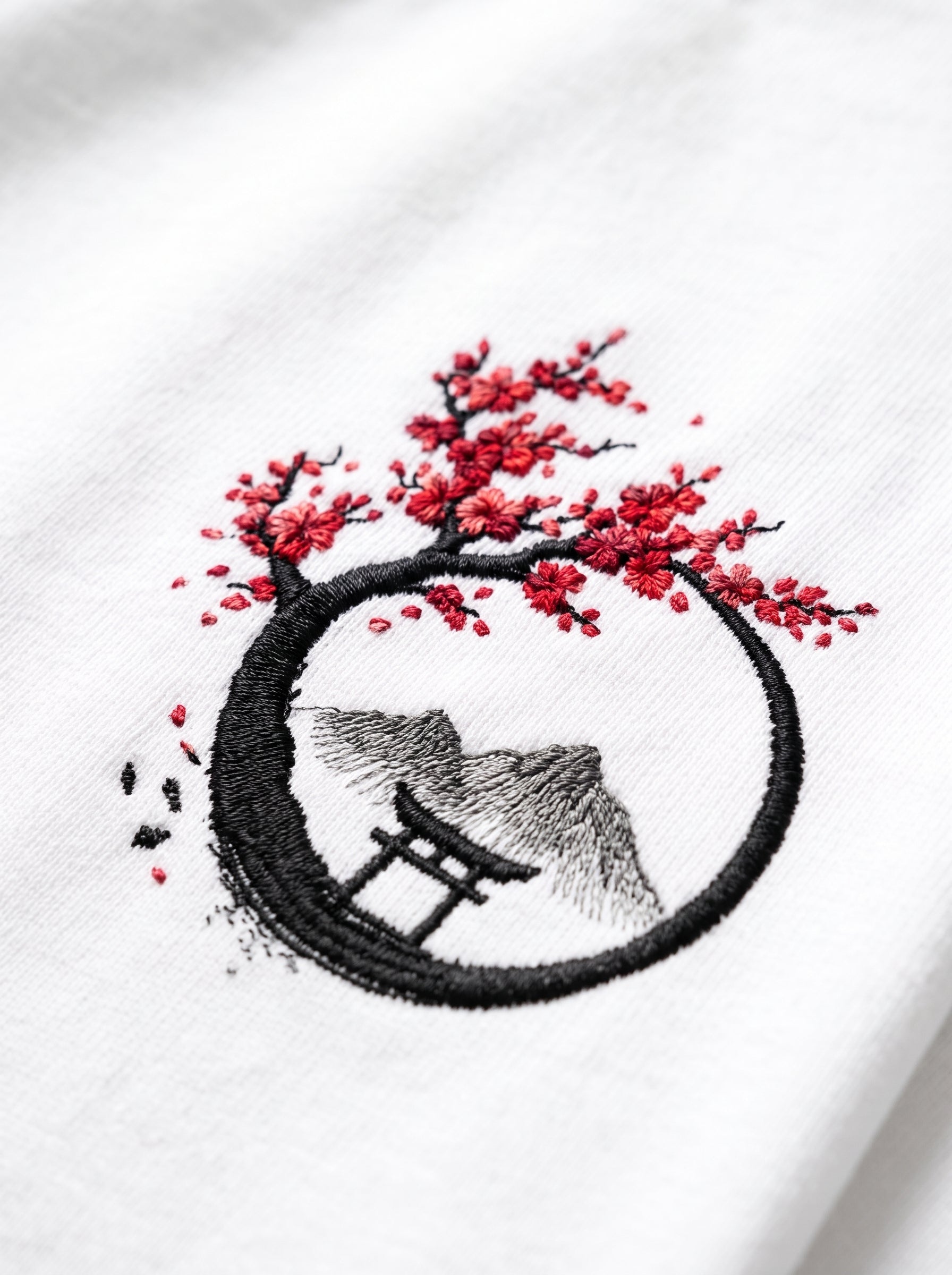 Japanese Embroidery T-shirt